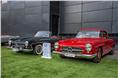Sam Katgara's 190SL shares space with Nirmal Bhogilal's 190SL that was once owned by actor Shashi Kapoor.  